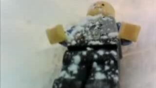 Giantess - girl shitting on lego figure in diaper, ScatKings.com Scat Porn 18 ScatKings.com Scat Porn