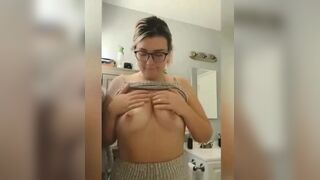 Pretty girl with glasses pooping, ScatKings.com Scat Porn 12 ScatKings.com Scat Porn