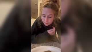 bored girl chews shit stg.1, ScatKings.com Scat Porn 12 ScatKings.com Scat Porn